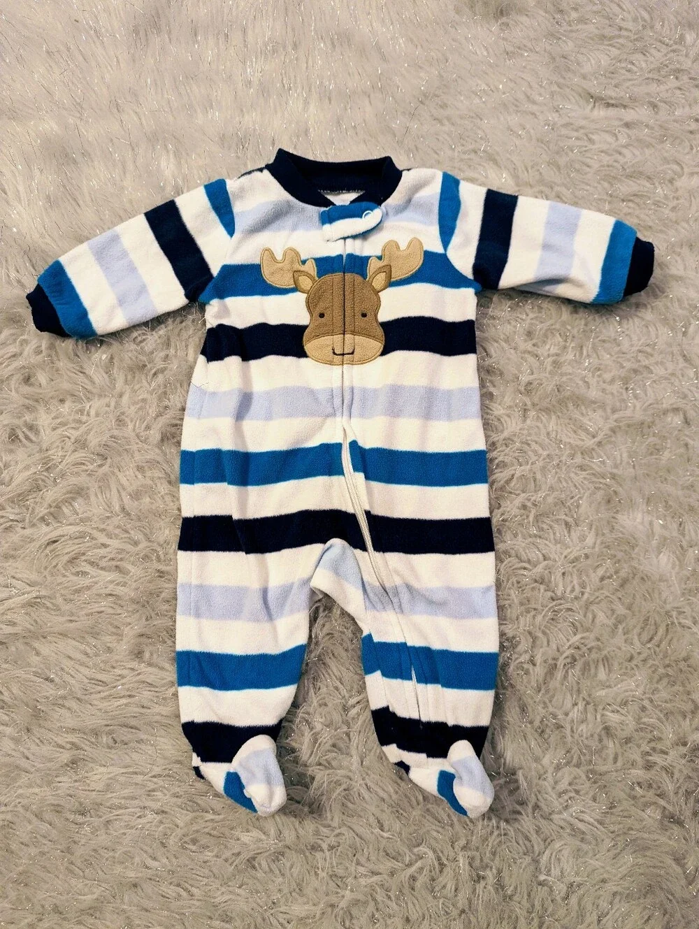 Baby Boys Size 0/3 Months Winter Sleepers